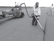 Heat Lancing - Crack Sealing in Cumberland, ME Heat Lancing - Crack Sealing in Cumberland, ME